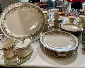 LENOX “LACE POINT” CHINA SET
