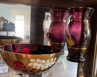 VINTAGE BOHEMIAN CRYSTAL