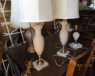 several table lamps