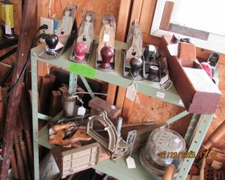 wood planes, electric pump and more