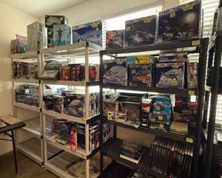Thunderbirds, Corgi toys from England.