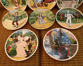 1970's Knowles Complete Set Wizard of Oz Collector Plates