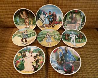 1970's Knowles Complete Set Wizard of Oz Collector Plates