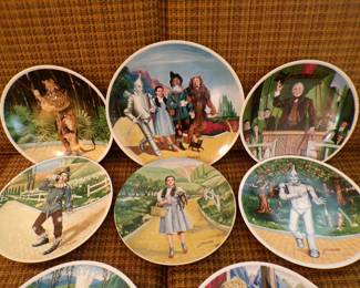 1970's Knowles Complete Set Wizard of Oz Collector Plates