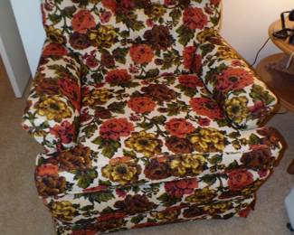 Vintage Stuffed Chair Uncovered