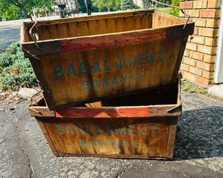 Cool wood boxes 