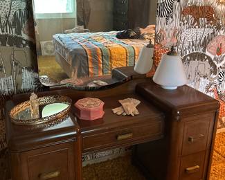 Antique vanity