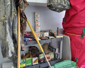 Hunting equipment.