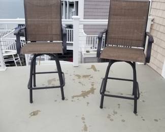 High top bar chairs