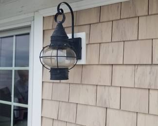 Exterior light; siding