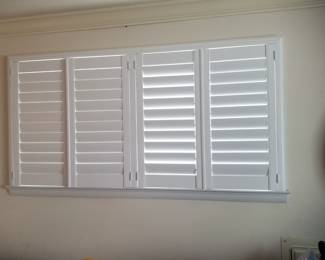 Plantation shutters