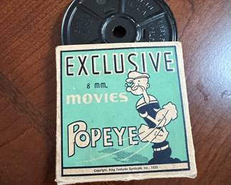 Antique Popeye 8mm movie