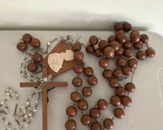 Wooden Rosary Beads 