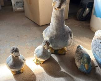 collection of Duck figurines