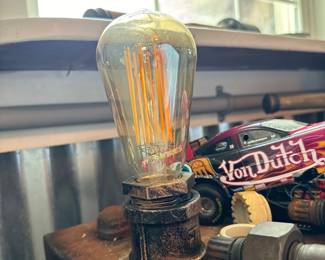 vintage industrial edison light bulb 