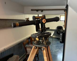 vintage surveyor's transit level 