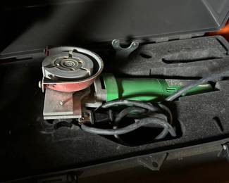 Hitachi angle grinder 