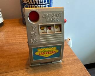 vintage slot machine toy 