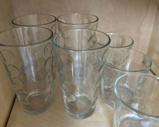 Libbey Glass tumblers and Juice glasses 