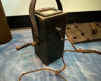 antique blasting machine 