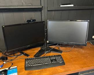 View Sonic dual monitor setup