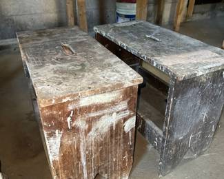 wooden work benches 
