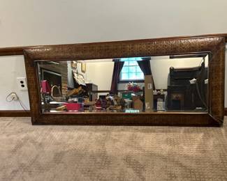 Large wall mirror