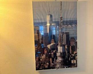 print of New York City skyline 