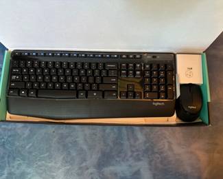 Logitech wireless keyboard and mouse 