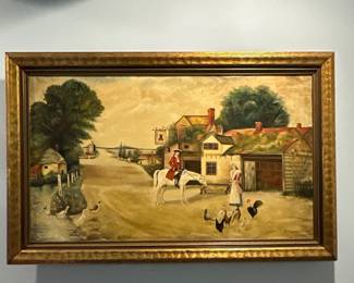 "Horses at Auction" by Otto Bache 