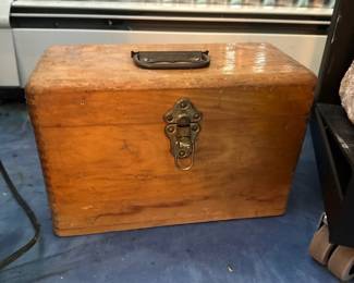 vintage Theodolite Transit Survey Tripod Telescope Box