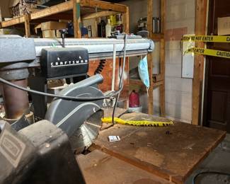 Craftsman radial arm saw
