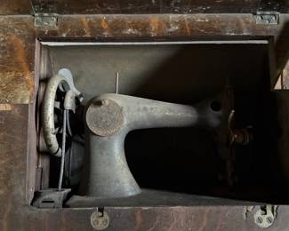 antique Singer Sewing Machine 