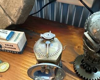 Justrite Carbide Miner's Lamp 