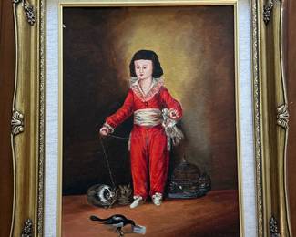 "Goya's Red Boy" by Francisco Goya 