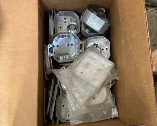 octogan electrical boxes 