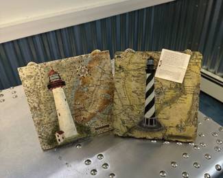 lighthouse hanging plaques 