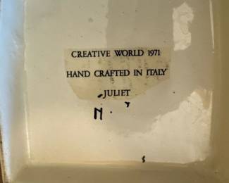 Creative World 1971  Juliet 