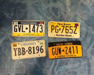 License Plates 