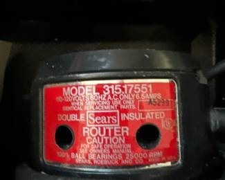Sears Craftsman Router 