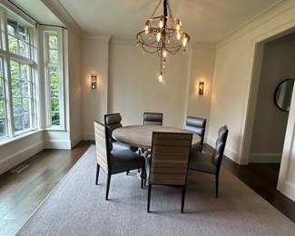 Custom Lexington chairs, Stark carpet 