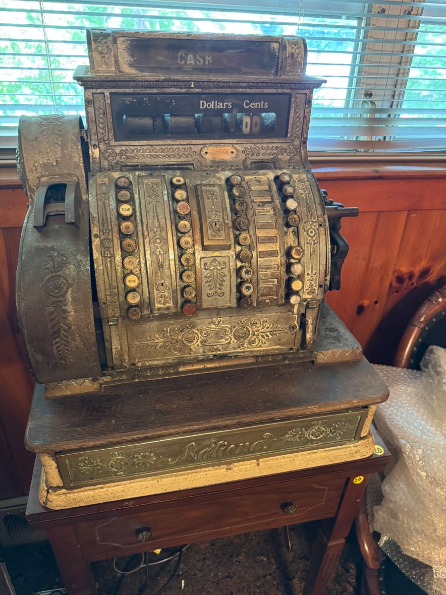 Old cash register $380