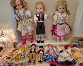 Authentic Czech dolls.