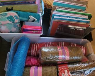 Craft books & craft materials