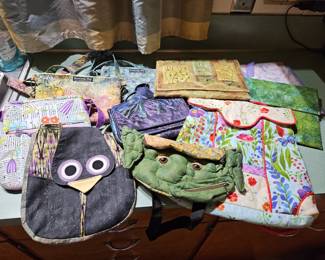 Unique one of a kind bags/purses/tablet covers