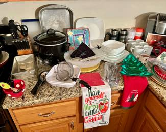 Crockpot, Corelle, etc