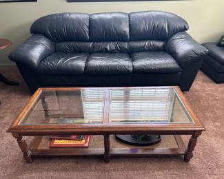 Natuzzi Leather Couch