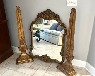 Ornate Mirror - Wall Decor