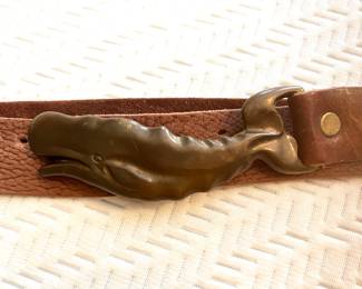 Men’s Belt - Whale 