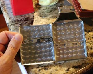 Vintage Ronson Cigarette Lighter & Case